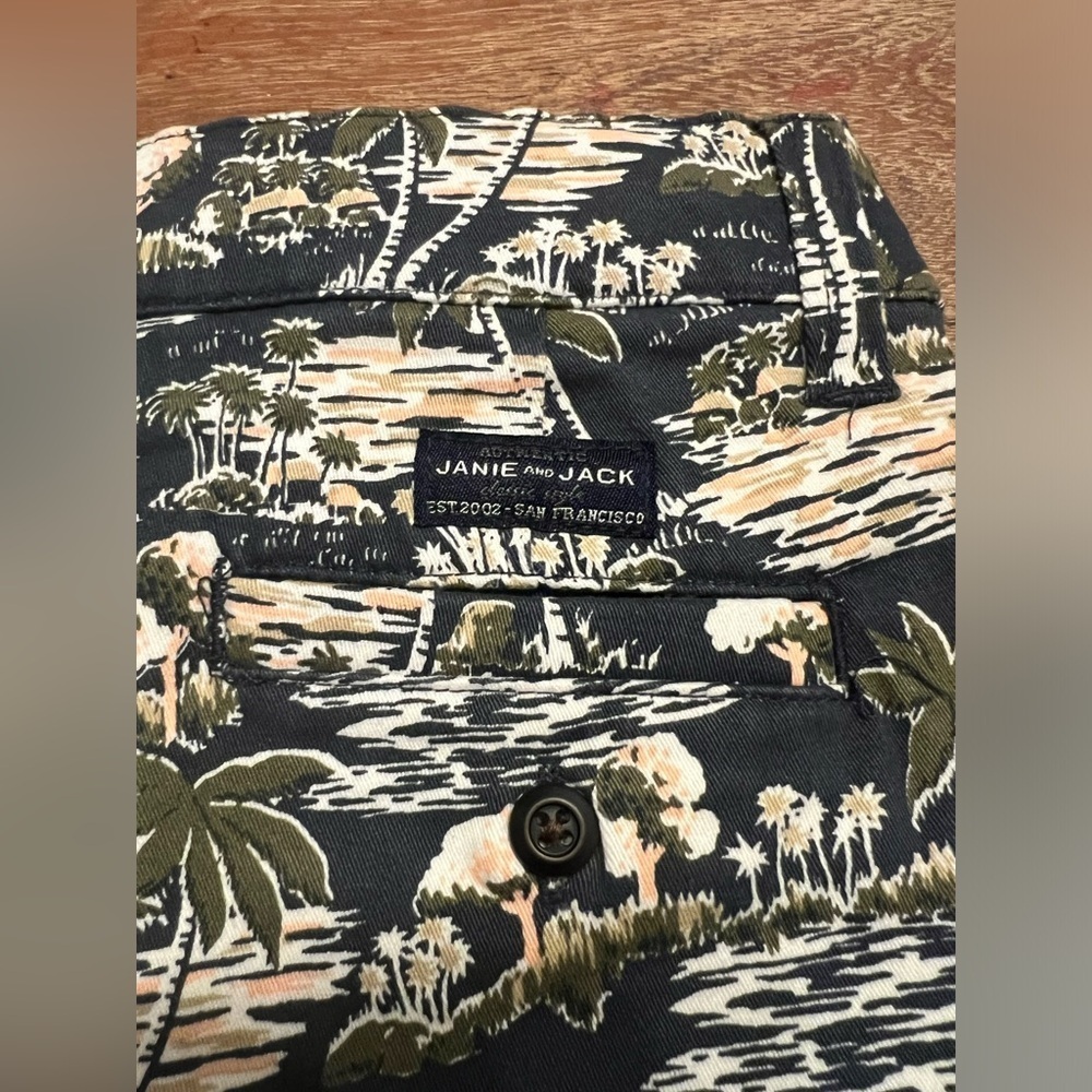 Janie and Jack TROPICAL TWILL SHORT size 4T - Picture 7 of 7